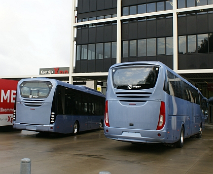 BUSWORLD 2013: Španělé - Irizar, Beulas, UNVI, Ayats a Vectia