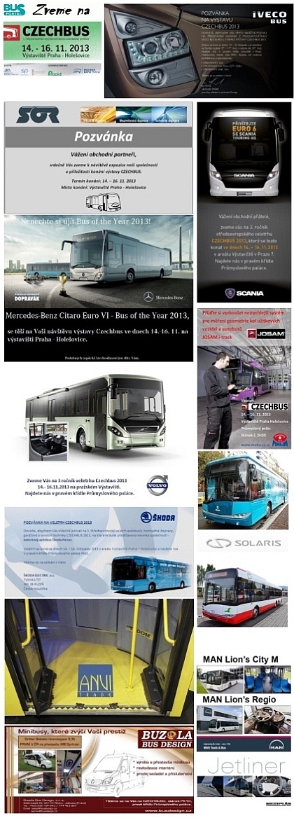CZECHBUS 2013: 14.11.2013 - Reprezentativní přehlídka téměř padesáti autobusů