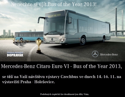 CZECHBUS 2013: Pozvánka společnosti EvoBus
