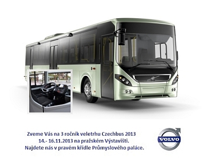 CZECHBUS 2013: Pozvánka společnosti Volvo Buses