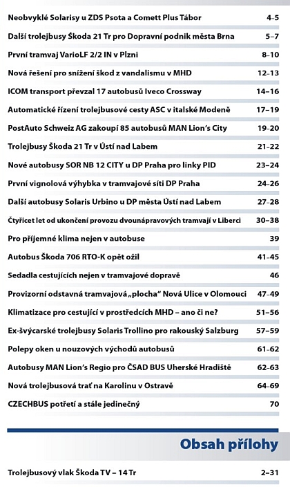 Vyšlo 4. číslo časopisu ČESKOSLOVENSKÝ DOPRAVÁK 2013