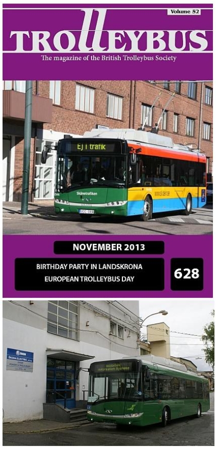Z listopadového čísla časopisu TROLLEYBUS: 10 let trolejbusů v Landskroně
