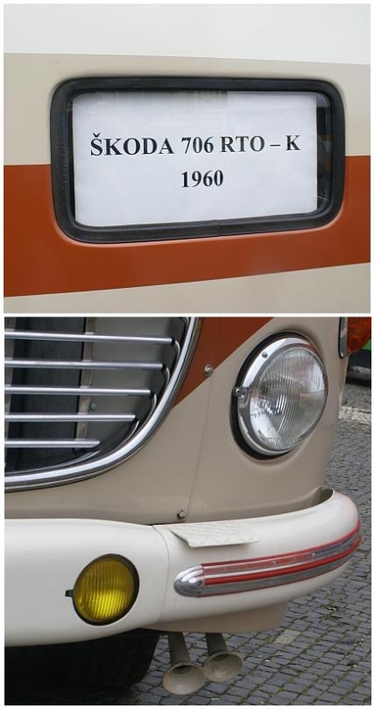 CZECHBUS 2013: Historický autobus  Škoda 706 RTO-K vzbudil zasloužený obdiv