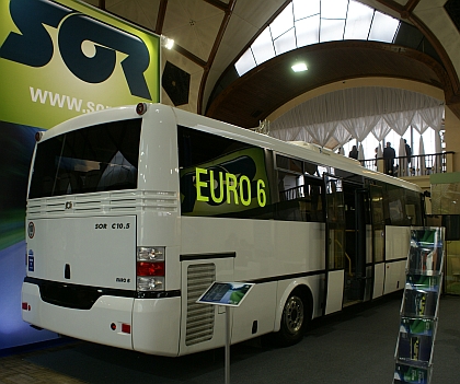 CZECHBUS 2013: Novinky SOR Libchavy - elektrobus SOR EBN, SOR C 10,5 EURO 6, 