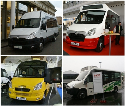 CZECHBUS 2013: Malé autobusy na podvozcích Iveco Daily