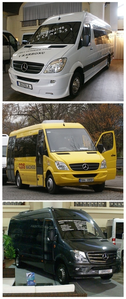CZECHBUS 2013:  Malé autobusy na podvozcích Mercedes-Benz