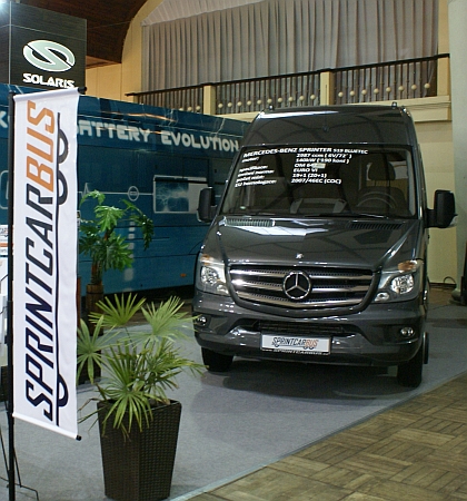 CZECHBUS 2013: Malé autobusy na podvozcích Mercedes-Benz