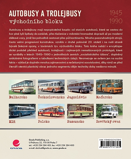 Vychází kniha "Autobusy a trolejbusy východního bloku",