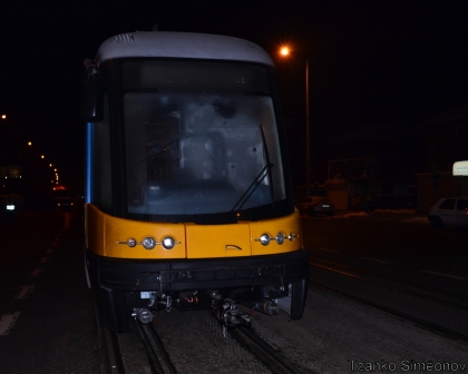 Aktuálně ze Sofie: První tramvaj PESA 122NaSF Swing 