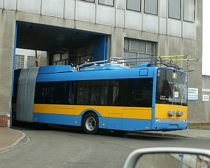 První trolejbus Škoda 27 Tr Solaris pro bulharskou metropoli Sofii