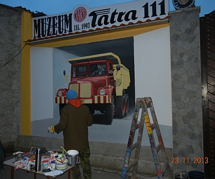 Soukromé Muzeum (nemuzeum) Tatra 111 Milana a Milana Horky si ke 20. výročí