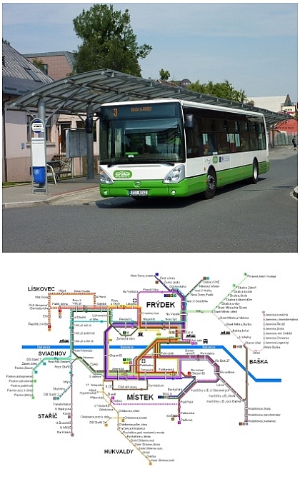 Rozsáhlé změny ve veřejné autobusové dopravě na Frýdecko-Místecku