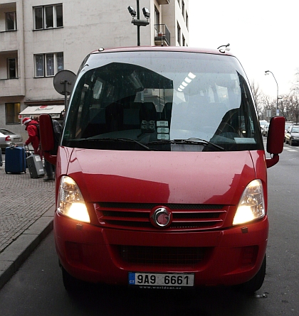Malokapacitní autobus s podvozkem Iveco a nástavbou Indcar 