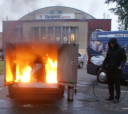 Unikátní švédský hasicí systém Fogmaker