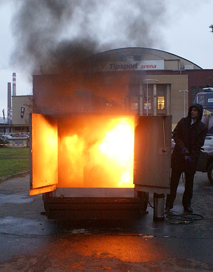 Unikátní švédský hasicí systém Fogmaker