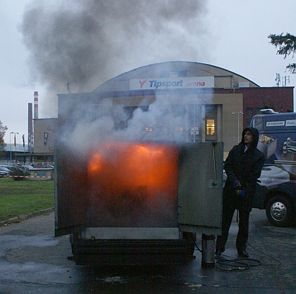 Unikátní švédský hasicí systém Fogmaker