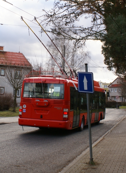 Škoda 30 a 31 Tr SOR pro Bratislavu v ulicích Plzně
