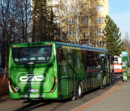 První Iveco Crossway LE řady Euro VI vyjel na linky MHD Frýdek-Místek