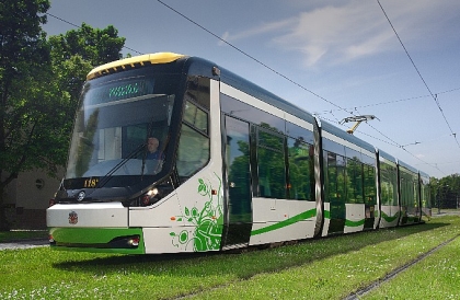Tramvaje ze Škody Transportation vyjely do provozu s cestujícími v Maďarsku