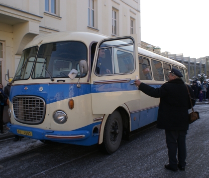 Z oslav 85 let linky Praha - Poděbrady 25.1.2014: Komentovaná fotoreportáž 