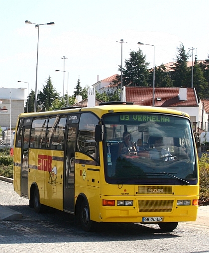 Pohlednice z severoportugalského města Bragança 