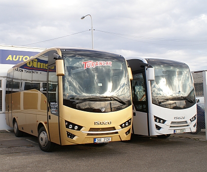 Na návštěvě u TURANCAR CZ, prodejce malokapacitních autobusů ISUZU