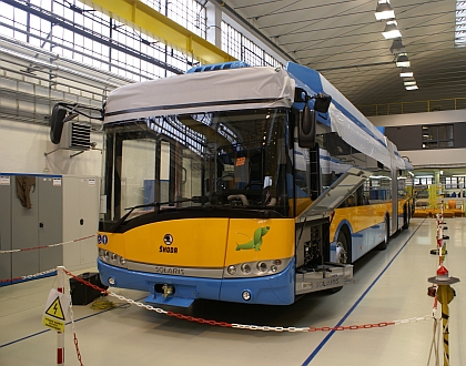 Na návštěvě ve společnosti Škoda Electric. Trolejbusy pro Sofii a Bratislavu