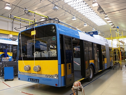 Na návštěvě ve společnosti Škoda Electric. Trolejbusy pro Sofii a Bratislavu