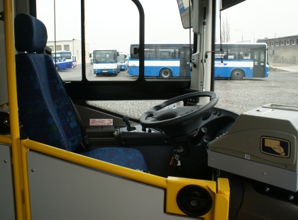 Z předání deseti nových autobusů 19.2.2014 dopravci Probo Bus 