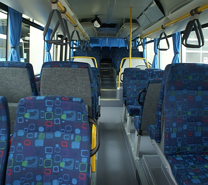 Z předání deseti nových autobusů 19.2.2014 dopravci Probo Bus 