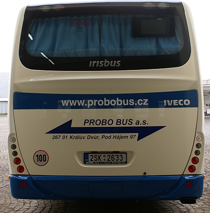 Z předání deseti nových autobusů 19.2.2014 dopravci Probo Bus 