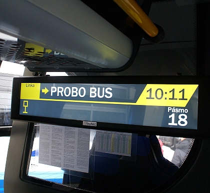 Z předání deseti nových autobusů 19.2.2014 dopravci Probo Bus 