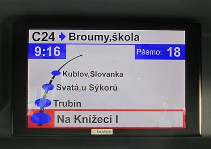 Z předání deseti nových autobusů 19.2.2014 dopravci Probo Bus 