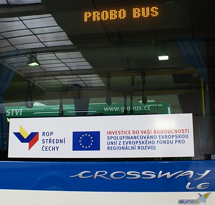 Z předání deseti nových autobusů 19.2.2014 dopravci Probo Bus 