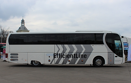 Autobusová pohlednice z veletrhu Holiday World 2014 v Praze