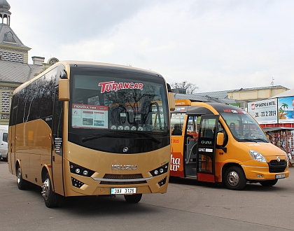 Autobusová pohlednice z veletrhu Holiday World 2014 v Praze