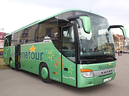Autobusová pohlednice z veletrhu Holiday World 2014 v Praze