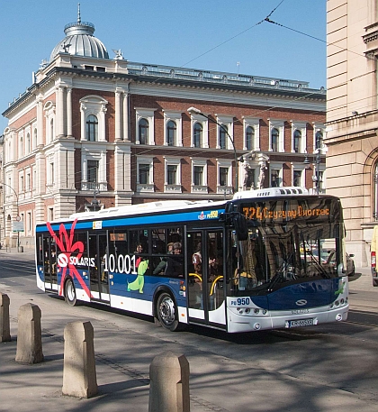 Jubileum Solaris: 10000. vyrobeným vozidlem je elektrobus do Düsseldorfu,