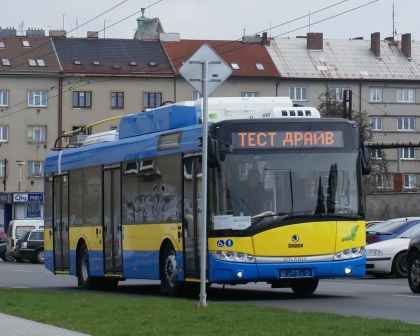 Z plzeňského polygonu: Pleven v beztrolejovém provozu