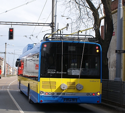 Z plzeňského polygonu: Pleven v beztrolejovém provozu