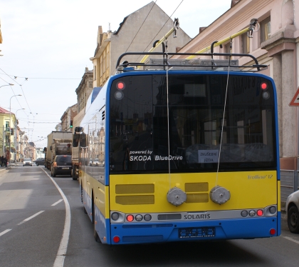 Z plzeňského polygonu: Pleven v beztrolejovém provozu