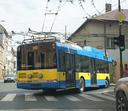 Z plzeňského polygonu: Pleven v beztrolejovém provozu