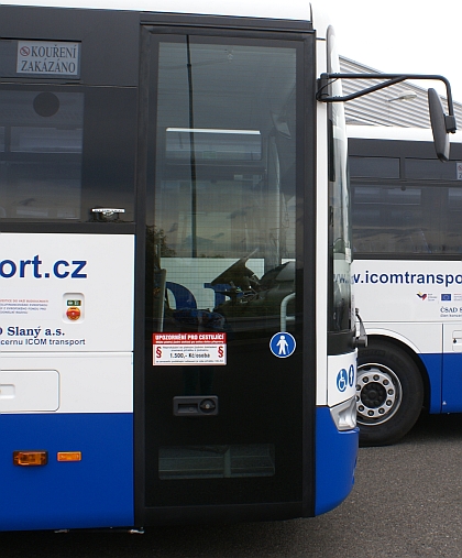 12 autobusů Mercedes-Benz  Intouro Euro VI  s podporou ROP Střední Čechy 