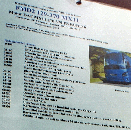 Návrat do Dačic, kde 24. a 25.3. proběhla tradiční výstava VDL Bus &amp; Coach