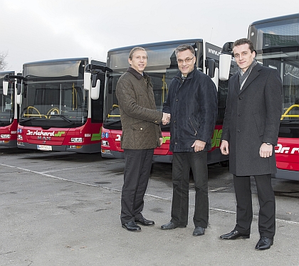  64 městských autobusů MAN Lion´s City pro Vídeň objednal dopravce Dr. Richard
