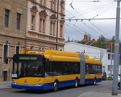 Trolejbusové testování v Plzni:  Škoda 27 Tr Solaris