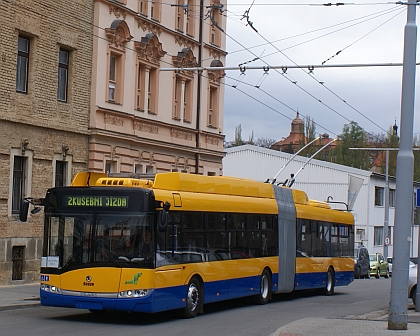 Trolejbusové testování v Plzni: Škoda 27 Tr Solaris