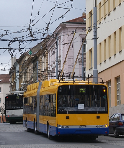 Trolejbusové testování v Plzni:  Škoda 27 Tr Solaris