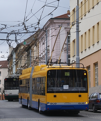 Trolejbusové testování v Plzni: Škoda 27 Tr Solaris