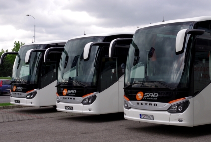 Dopravce SAD Prievidza převzal pět autokarů SETRA S 515 HD